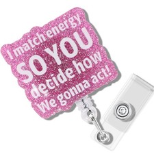 Namifin Retractable Badge Holder Retractable Badge Reels Lightweight Badge Re...