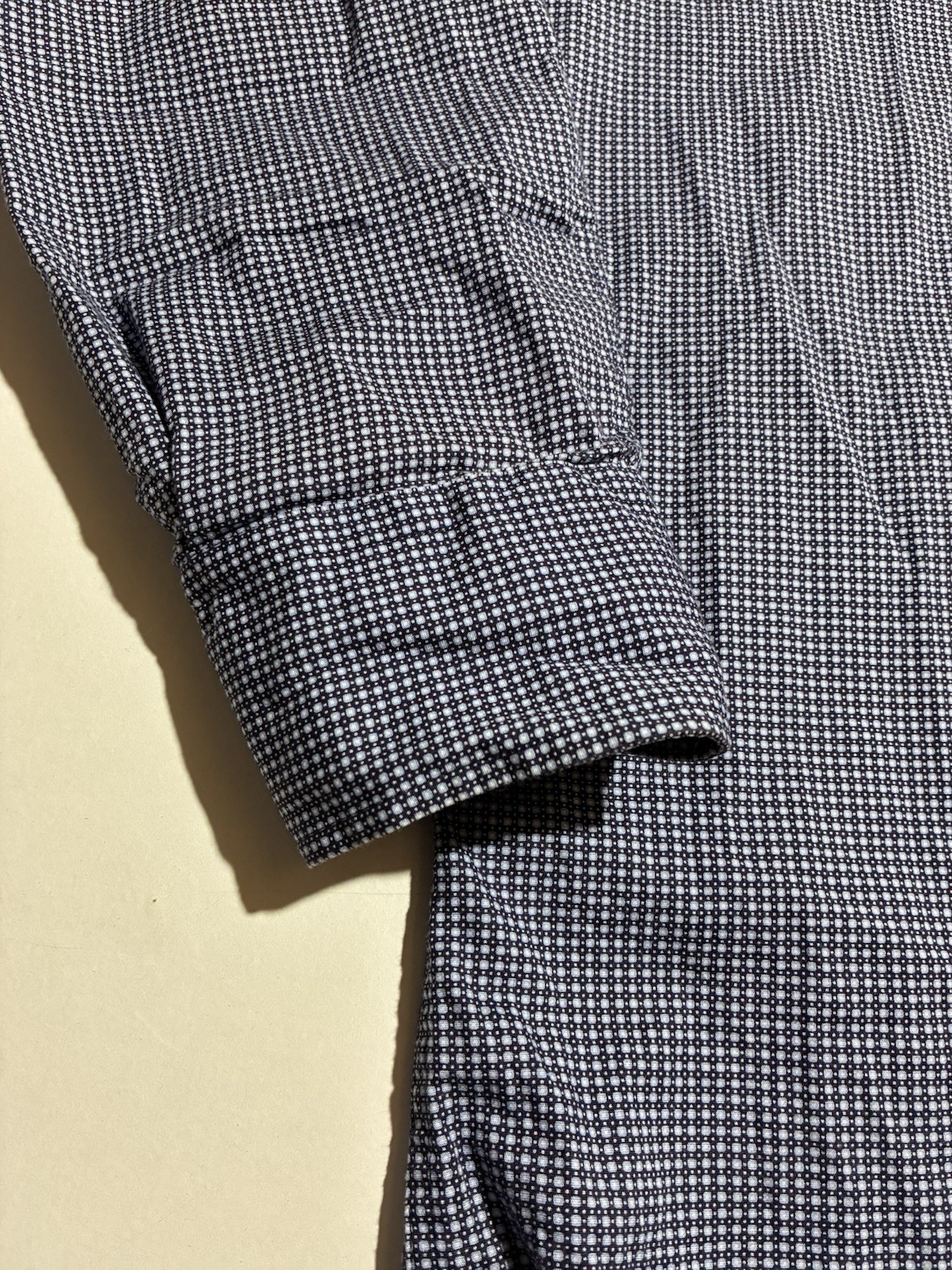 Peter Millar Medium Navy Micro Dot Button Down Sh… - image 8