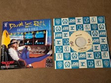 VAN HALEN: DAVID LEE ROTH &ldquo;CALIFORNIA GIRLS&rdquo; (Remix )~JAPAN 7&rdquo;+Pic/Lyric Slv