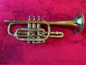 Carl Fischer Senator Cornet W/Case, no Mouthpiece, circa 1972