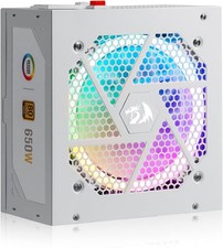 Redragon RGPS-650W 80 Gold 650 Watt ATX Fully Modular Power Supply w/ 80 Plus G