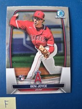 2023 Bowman Chrome Ben Joyce #36 Los Angeles Angels