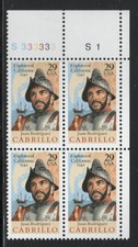 Allys Us Plate Block Scott 2704 29c Juan Carillo 4 Mnh Fvf Stk Allys Us Plate Block Scott 2704 29c Juan Carillo 4 Mnh Fvf Stk