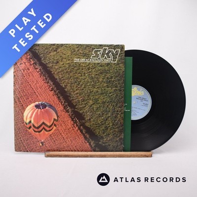 Sky The Great Balloon Race Lyric Sheet LP Album Vinyl Record EPC 26419 - VG+/EX