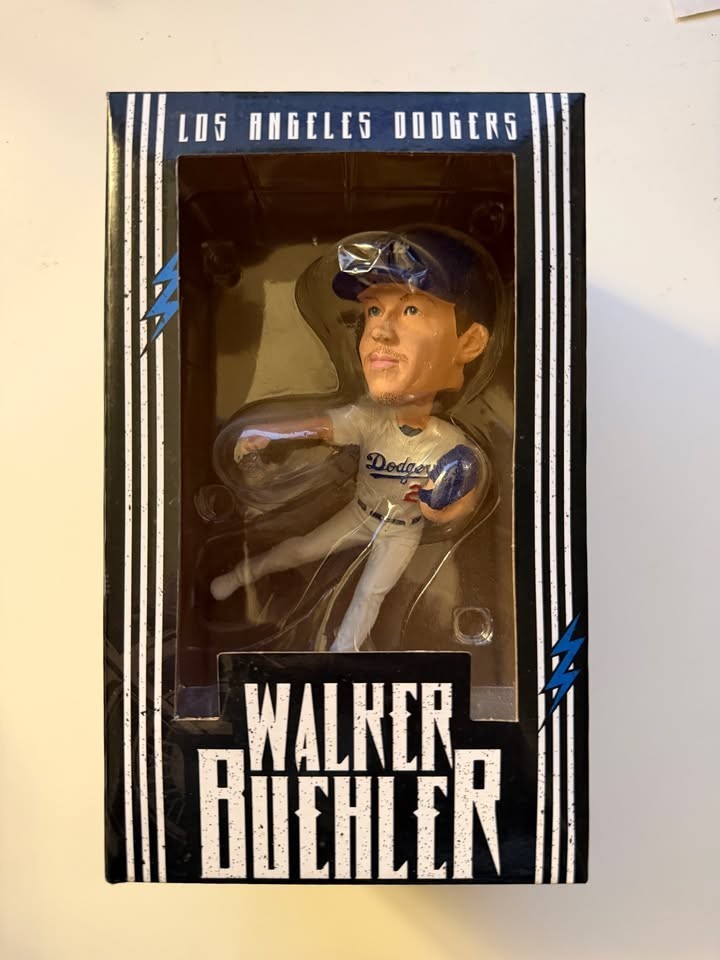 Walker Buehler Los Angeles Dodgers Bobblehead Pitcher 2022 Original Box
