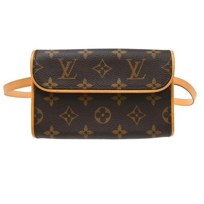 Best06/ LOUIS VUITTON POCHETTE FLORENTINE BUM BAG #S M51855 FL0015 RQ04334