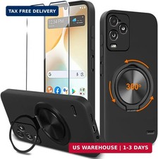 Case for BLU View 5 PRO B170D Phone Case with Glass Screen Protector, 360  Rotat