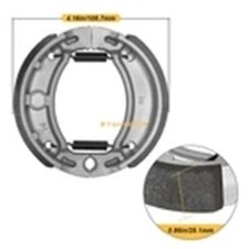 Yamaha OEM Brake Shoe Kit TW200 TTR125 XT225 Grizzly Raptor 80
