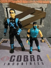 GI JOE ~ 1994 SUB ZERO & 1996 TRILOGY SUB ZERO ~ MORTAL KOMBAT 1993
