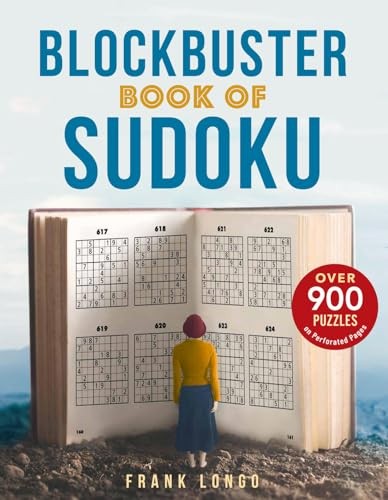 Blockbuster Book of Sudoku by Frank Longo (PB 2022) - Image 5