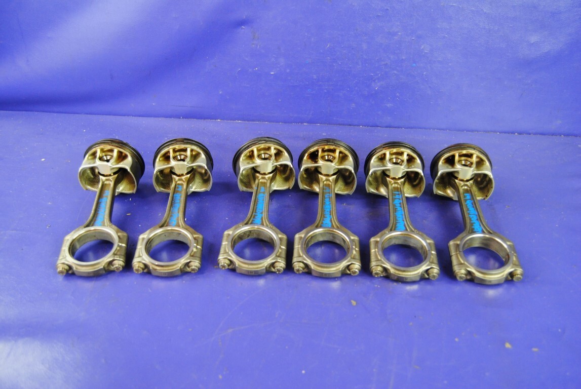 14-21 Maserati Quattroporte Ghibli 3.0L V6 Turbo F160 Connecting Rod Piston Set