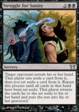 Struggle for Sanity Light Play, English Magic the Gathering MTG Champions of Kam