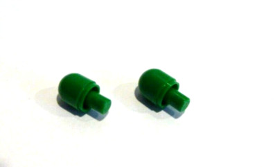 2 x LEGO 29380 City,Basicsteine,Bausteine GLOBE W. 3.2 STICK1x1 in dark green.