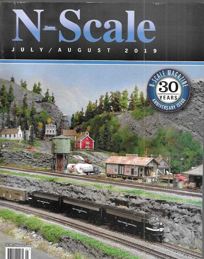 N Scale Magazine July 2019 GP Line Layout Expansion Weathering Nn3 Pacific Coast