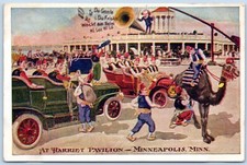 Postcard MN Shriners At Harriet Pavilion Minneapolis Minnesota Humor B142