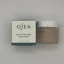 OSEA Salts of the Earth Body Scrub 1oz 30g New In Box