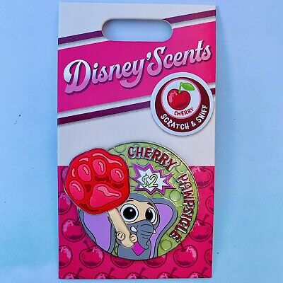 Disney Disneyland 2020 Scents Zootopia Cherry Pawpsicle Scratch & Sniff LE Pin
