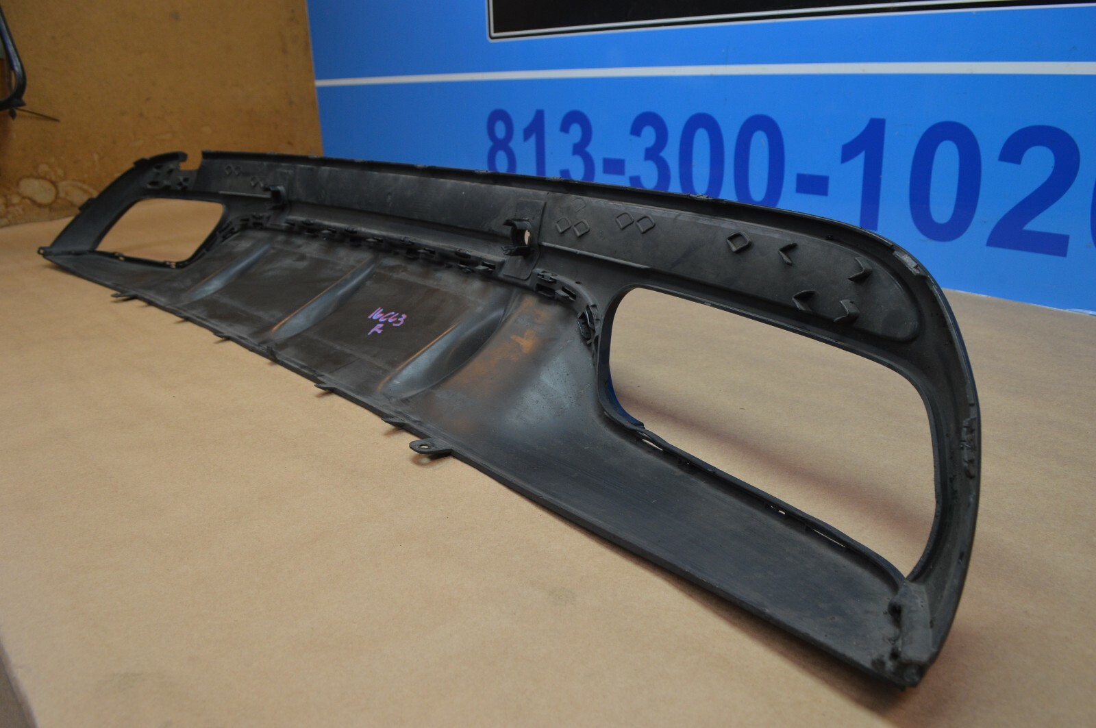 2016 W205 MERCEDES C43 C63 AMG SPORT REAR BUMPER VALANCE OEM