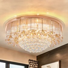 Crystal Chandelier Ceiling Light Pendant Lamp Lighting Luxury Fixtures LED K9