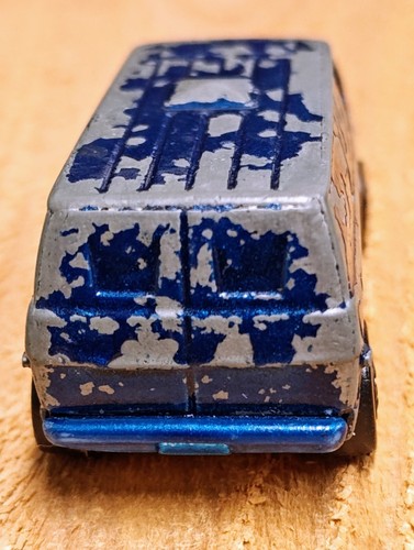 Hot Wheels - Classic Sparkle Blue Van 1974 - Hong Kong Made Die Caste Metal - Picture 4 of 11