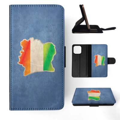 FLIP CASE FOR APPLE IPHONE|IVORY COAST NATIONAL COUNTRY FLAG