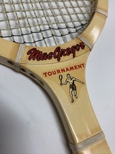 Vintage MacGregor Tournament, wooden tennis racquet, 1951, Excellent Condition