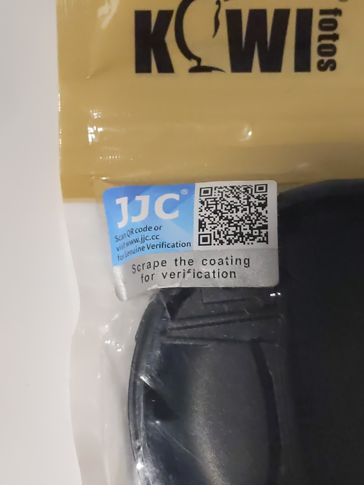 New 2 Pack JJC 58MM Front Lens Cap Cover Canon Nikon Kiwi Fotos Brand Black