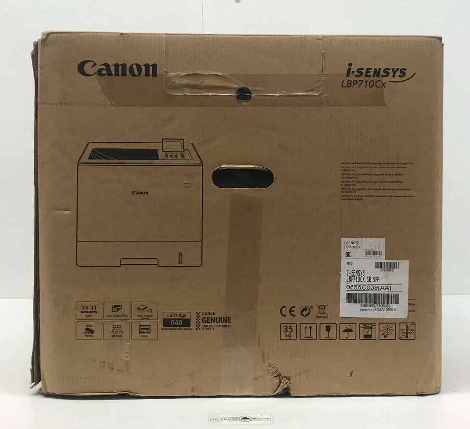 Canon i-SENSYS LBP710Cx A4 Colour Laser Printer 0656C006AA - Image 2 of 4