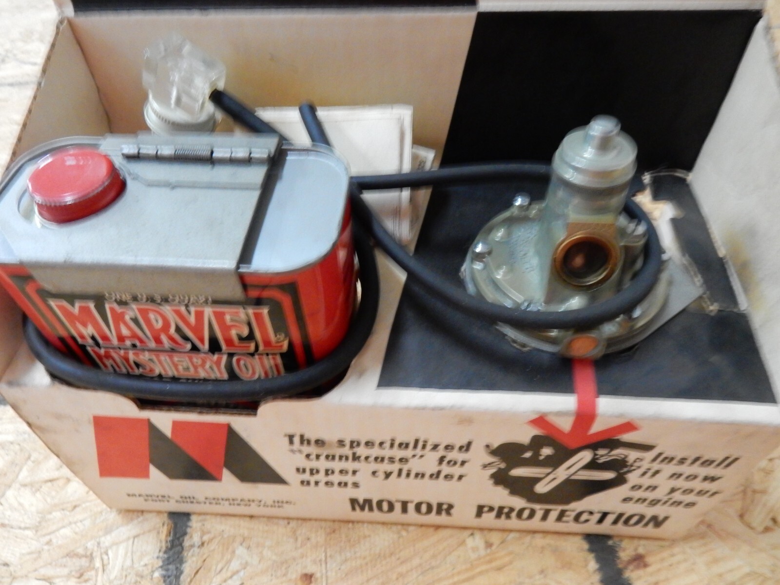 Marvel Mystery Oil Top Cylinder Oiler Display eBay