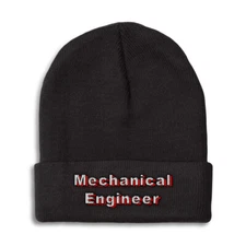 Beanies for Men Mechanical Engineer Winter Hats for Women Acrylic Skull Cap