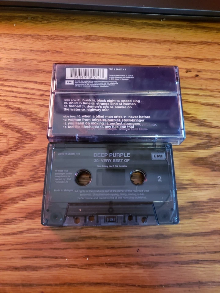 Deep Purple - 30: Very Best Of Tape - Image 2 of 2