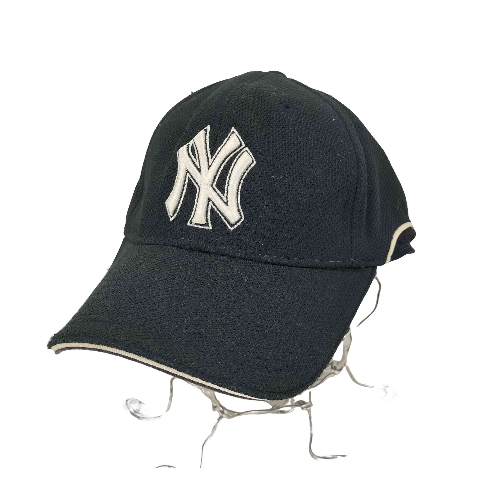 New Era Blue Tag Made In China Piping Mesh 6 Panel Cap Men's Medium Large EGO88