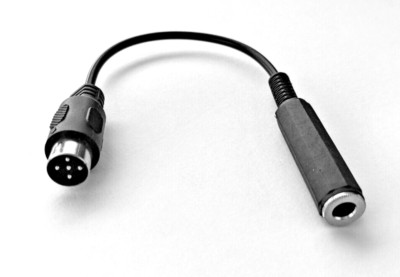 KOPFHÖRER ADAPTER KABEL FÜR UHER SG-561 WÜRFEL 6.3MM KLINKENBUCHSE DIN 45327