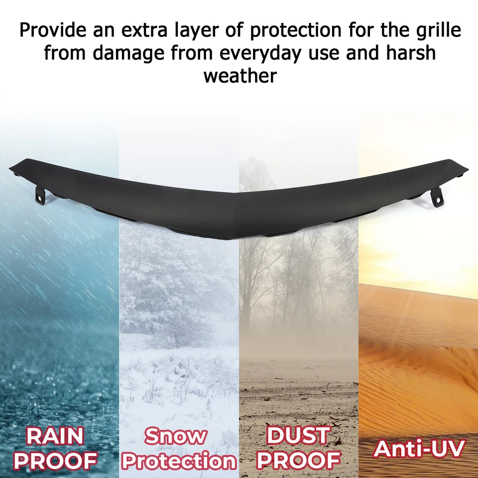 HECASA Upper Grille Trim Molding For Acura ILX 2016-2018 AC1217106 71127TX6A50ZE Foto 4 de 4