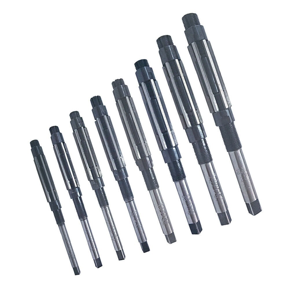 LiGuVCY High Speed Steel Adjustable Blade Reamers, 7Pcs Adjustable Hand
