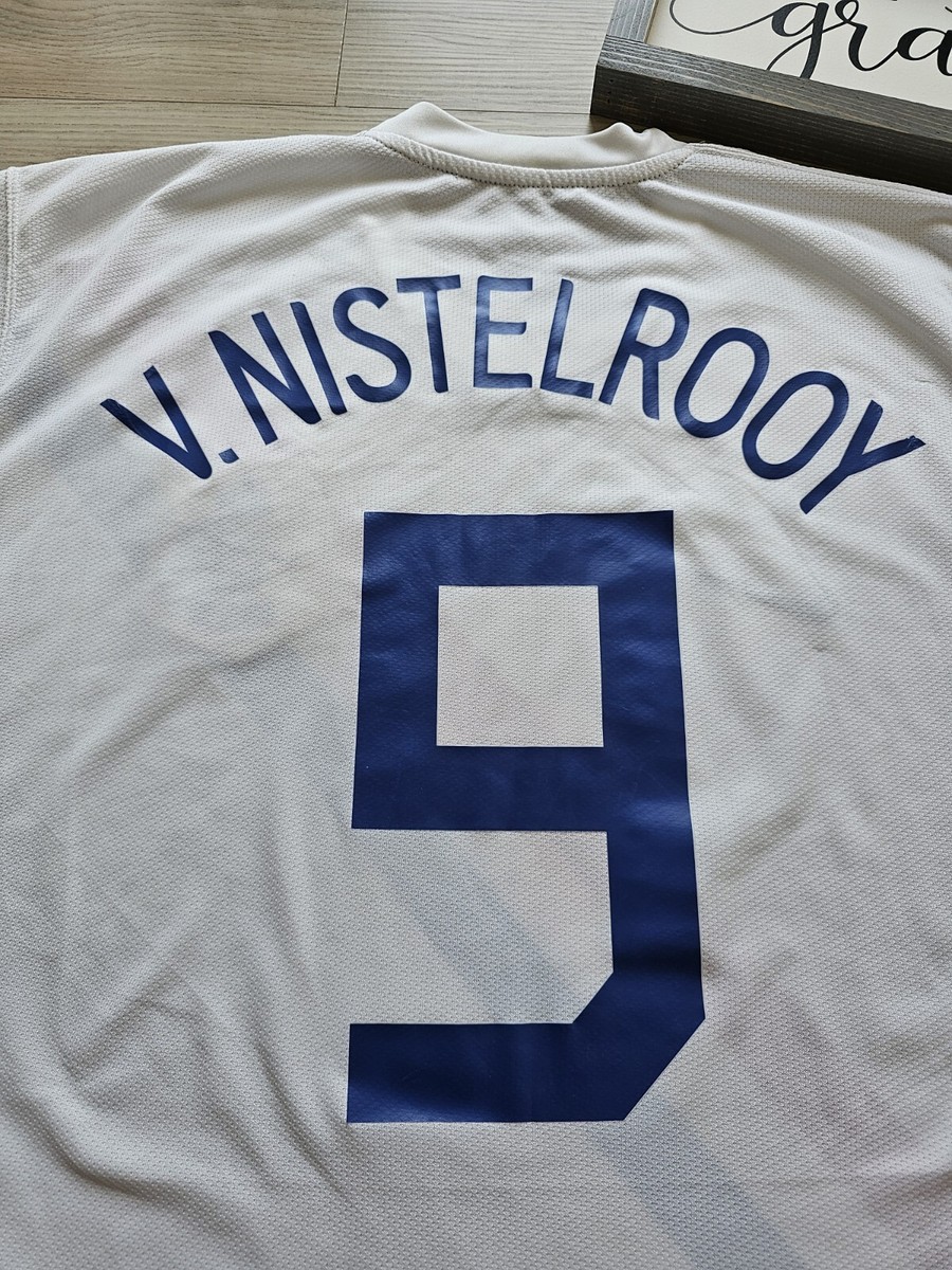 Nike オランダ代表 シャツ Mサイズ 9番　V.NISTELROOY Ruud van Nistelrooy #9 Jersey Holland Netherlands Nike Football