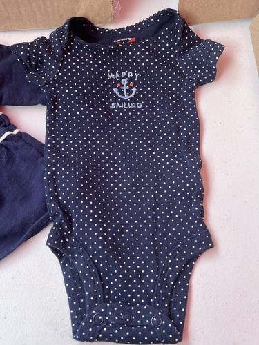 Camicia bambina One Piece giacca Carters taglia NB neonato ancoraggio vela - Foto 2 di 5