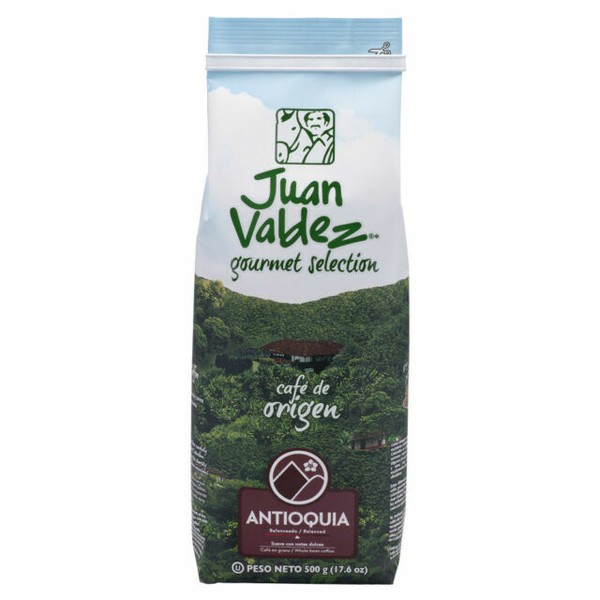Juan Valdez Single Origin Antioquia Whole Bean Coffee 500g  (7701362005773)