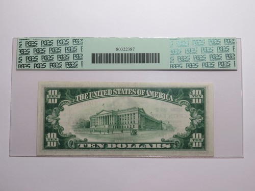 $10 1929 Green Lane Pennsylvania National Currency Bank Note Bill 9084 VF35 PCGS - Picture 6 of 6