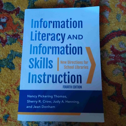 Information Literacy and Information Skills Instruction Book Fourth Edition Libr - 第 1/4 張圖片