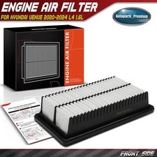 Engine Air Filter for Hyundai Venue 2020-2024 L4 1.6L 28113K2100 XA11891 A11526