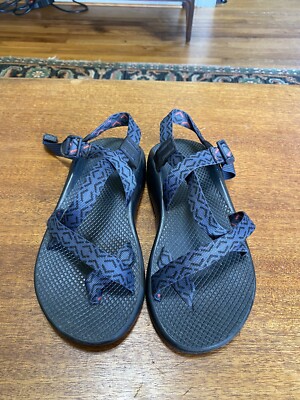 SZ 8 Chaco Men\'s Navy and Black Sandals Amazon.com: Chacos JCH108687ZSHEARNAVYM14.0: Men main image 4