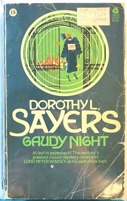SAYERS: Gaudy Night (Lord Peter Wimsey, No. 10) (Avon Books, 1968)