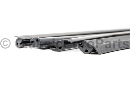 Lower door trim strip weatherstrip kit for BMW E32 iL 730 735 740 750 i OEM LWB - Picture 5 of 10