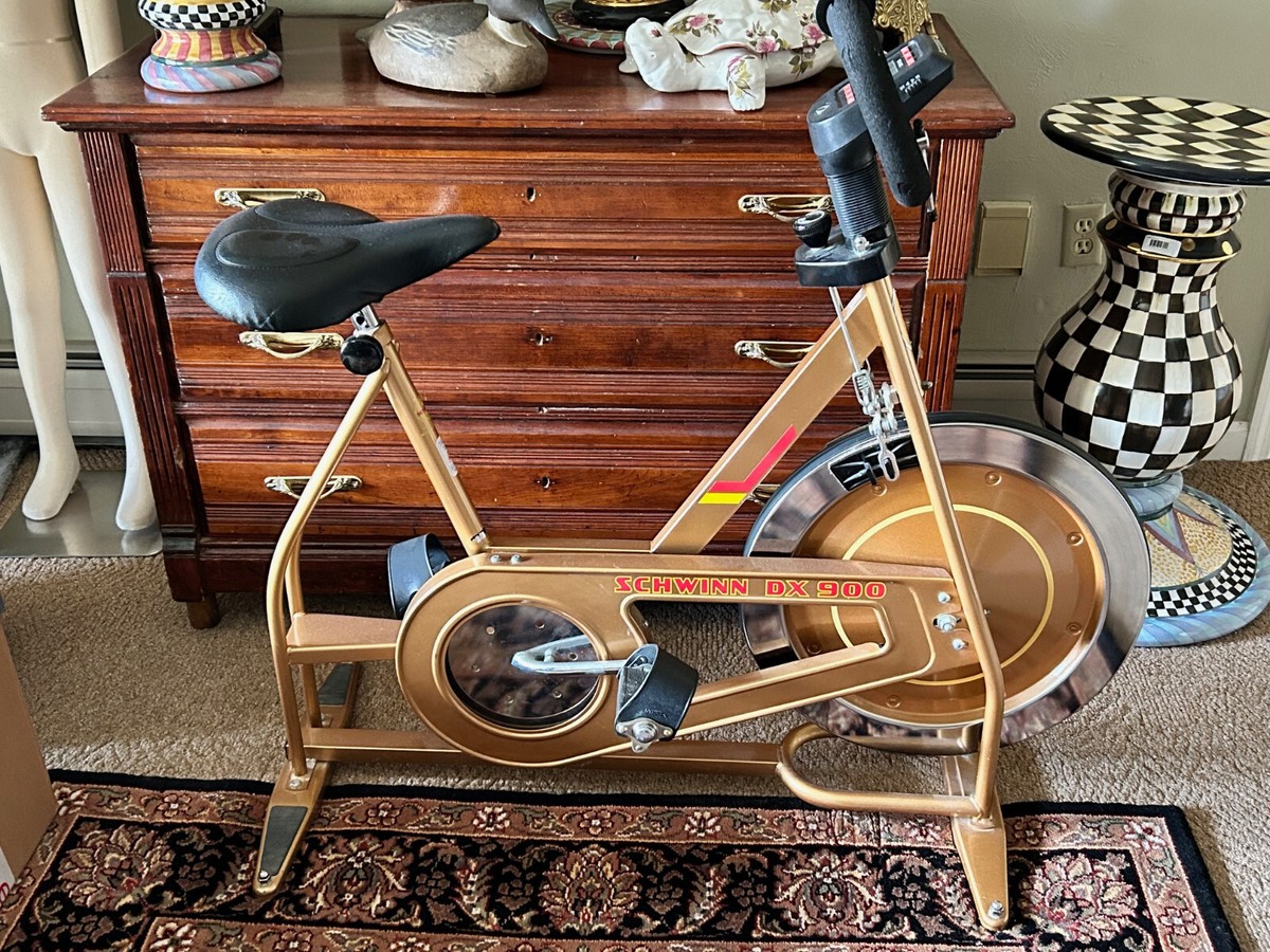 Vintage SCHWINN EXERCISE BIKE DX900 Stationary exerciser upright home gym