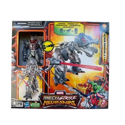 Figur Mechasaurs Ultron Primeval T-Rex Marvel Actionfigur Mech Strike Hasbro NEU