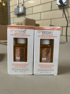 (Pack 2) essie Nail Care, Apricot Nail, Cuticle Oil, Cuticle Care, 0.46 fl oz