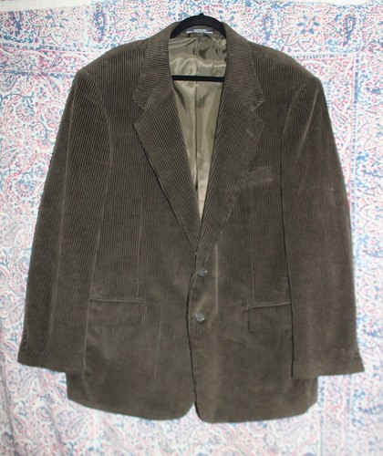 Men's Vintage Oleg Cassini Wide Wale 