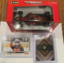 BBURAGO 1/43 Ferrari F1 SF1000 #16 1000TH Race Tuscan GP Formula 1 Burago Topps