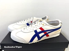 Onitsuka Tiger MEXICO 66 1183B511 100 WHITE DARK BLUE Unisex Size
